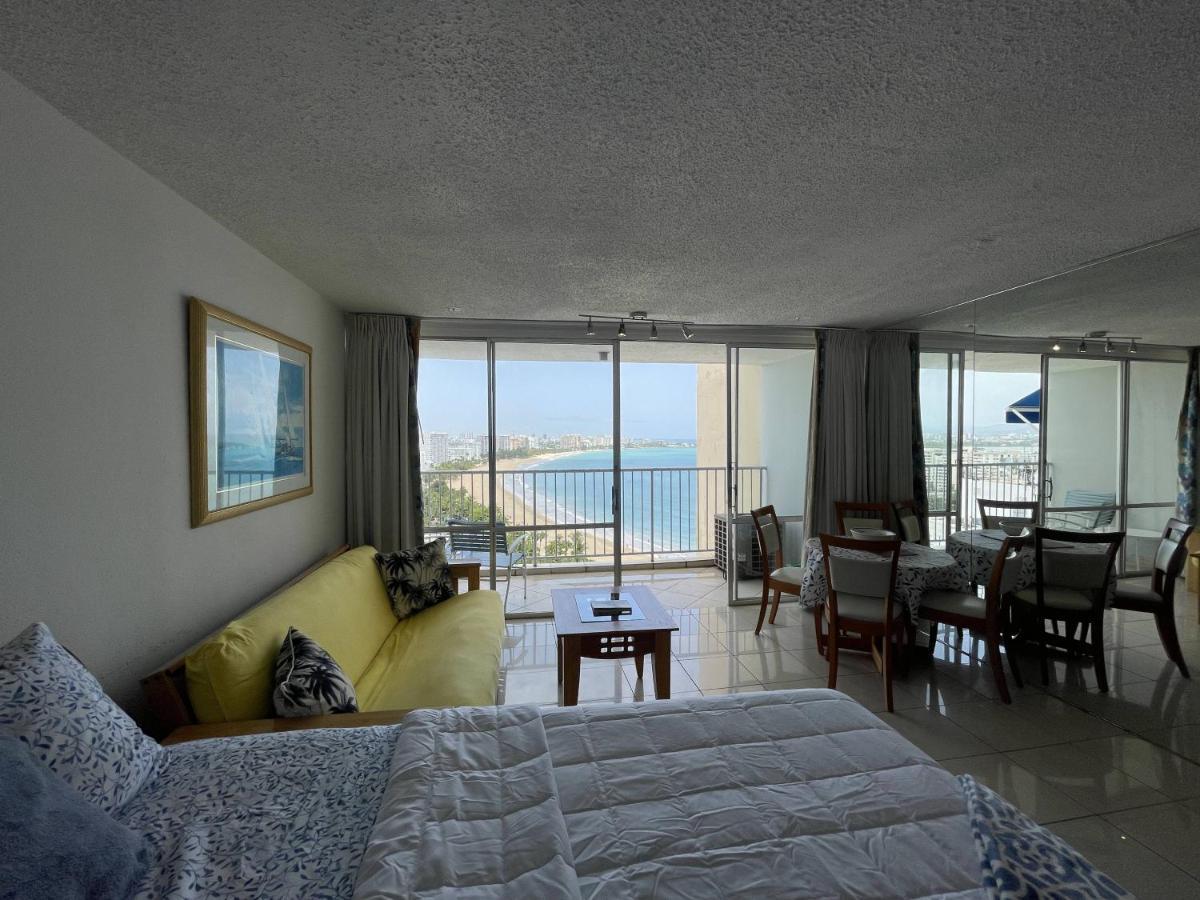 Tropical Studio At The Beach In Isla Verde San Juan Exteriör bild