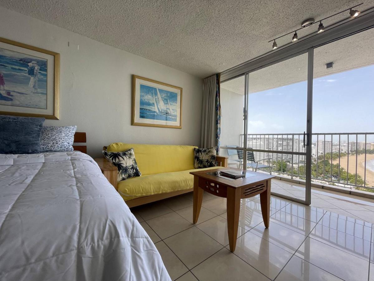Tropical Studio At The Beach In Isla Verde San Juan Exteriör bild